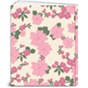 Floral Vintage Flowers 8  x 10  Softcover Notebook View2