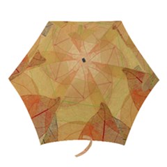 Leaves Patterns Colorful Leaf Pattern Mini Folding Umbrellas by Cemarart