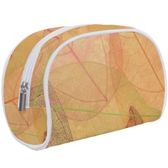 Leaves Patterns Colorful Leaf Pattern Make Up Case (large) by Cemarart