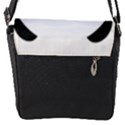 Cute Panda Love Animal Flap Closure Messenger Bag (S) View1