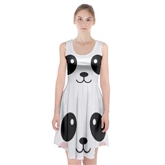 Cute Panda Love Animal Racerback Midi Dress by Ndabl3x