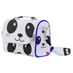 Cute Panda Love Animal Satchel Shoulder Bag by Ndabl3x