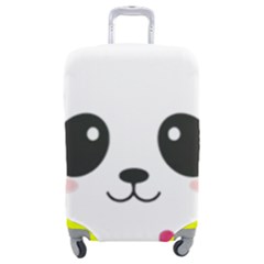 Cute Panda Love Animal Luggage Cover (medium) by Ndabl3x