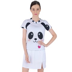 Cute Panda Love Animal Women s Sports Top by Ndabl3x