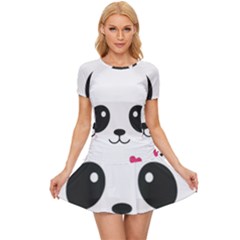 Cute Panda Love Animal Women s Sports Wear Set by Ndabl3x