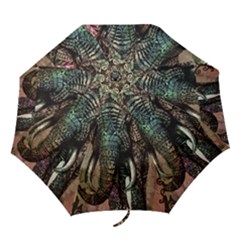 Tribal Elephant Folding Umbrellas by Ndabl3x