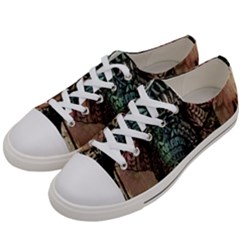 Tribal Elephant Women s Low Top Canvas Sneakers by Ndabl3x