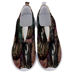 Tribal Elephant No Lace Lightweight Shoes by Ndabl3x