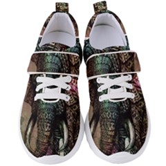 Tribal Elephant Women s Velcro Strap Shoes by Ndabl3x