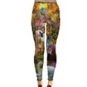 Garden Of Paradise Butterfly Swan Bird Painting Gazebo, Peacock Flower Inside Out Leggings View2