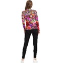 Flowers Colorful Garden Nature Women s Long Sleeve Rash Guard View2