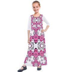 Imfd Lovelyinu 2 Kids  Quarter Sleeve Maxi Dress