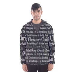 Abstract Advent Backdrop Background Card Men s Hooded Windbreaker by Azkajaya