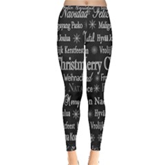 Abstract Advent Backdrop Background Card Inside Out Leggings