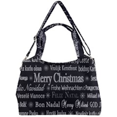 Abstract Advent Backdrop Background Card Double Compartment Shoulder Bag by Azkajaya