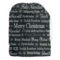 Abstract Advent Backdrop Background Card Drawstring Pouch (3xl) by Azkajaya