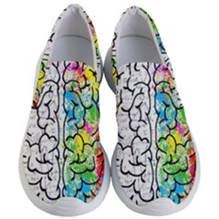 Brain Mind Psychology Idea Drawing Short Overalls Women s Lightweight Slip Ons by Azkajaya