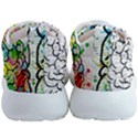 Brain Mind Psychology Idea Drawing Short Overalls Mens Athletic Shoes View4