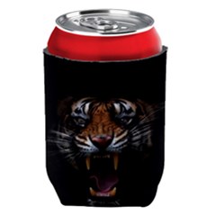 Tiger Angry Nima Face Wild Can Holder by Cemarart