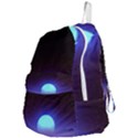 Sunset Colorful Nature Night Purple Star Foldable Lightweight Backpack View4