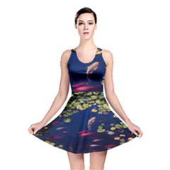 Koi Fish Carp Reversible Skater Dress by Cemarart