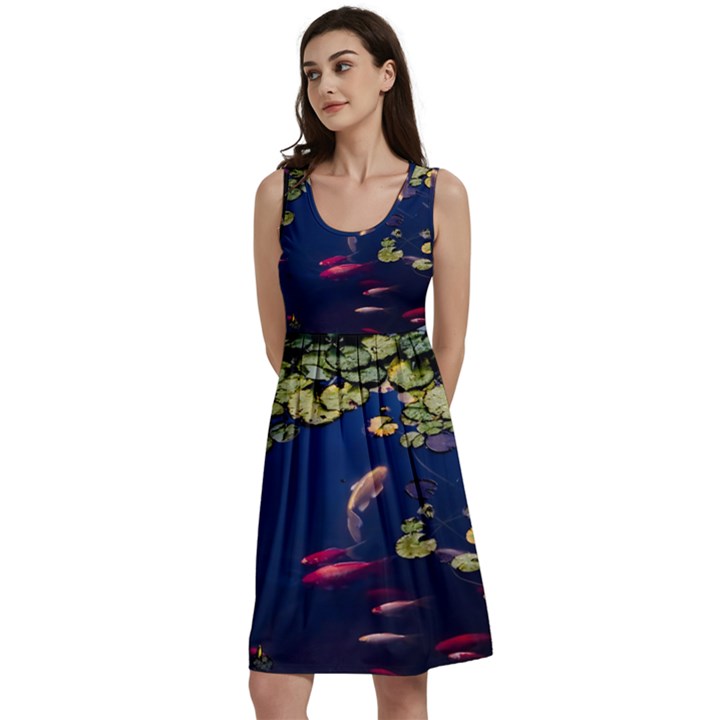 Koi Fish Carp Classic Skater Dress