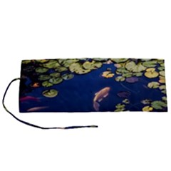 Koi Fish Carp Roll Up Canvas Pencil Holder (s) by Cemarart