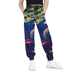 Koi Fish Carp Kids  Joggers by Cemarart