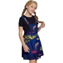 Koi Fish Carp Kids  Apron Dress View3