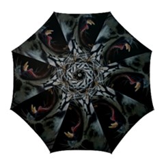 Angry Tiger Roar Golf Umbrellas