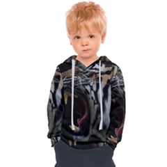 Angry Tiger Roar Kids  Overhead Hoodie by Cemarart