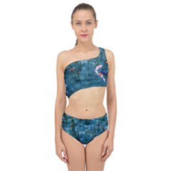 Fish Koi Carp Spliced Up Two Piece Swimsuit by Cemarart