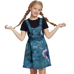 Fish Koi Carp Kids  Apron Dress by Cemarart