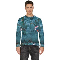 Fish Koi Carp Men s Fleece Sweatshirt by Cemarart