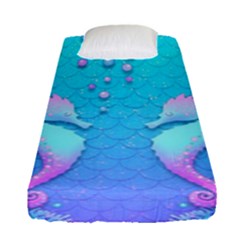 Seahorse Fitted Sheet (single Size)