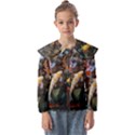 Koi Fish Clown Pool Stone Kids  Peter Pan Collar Blouse View1