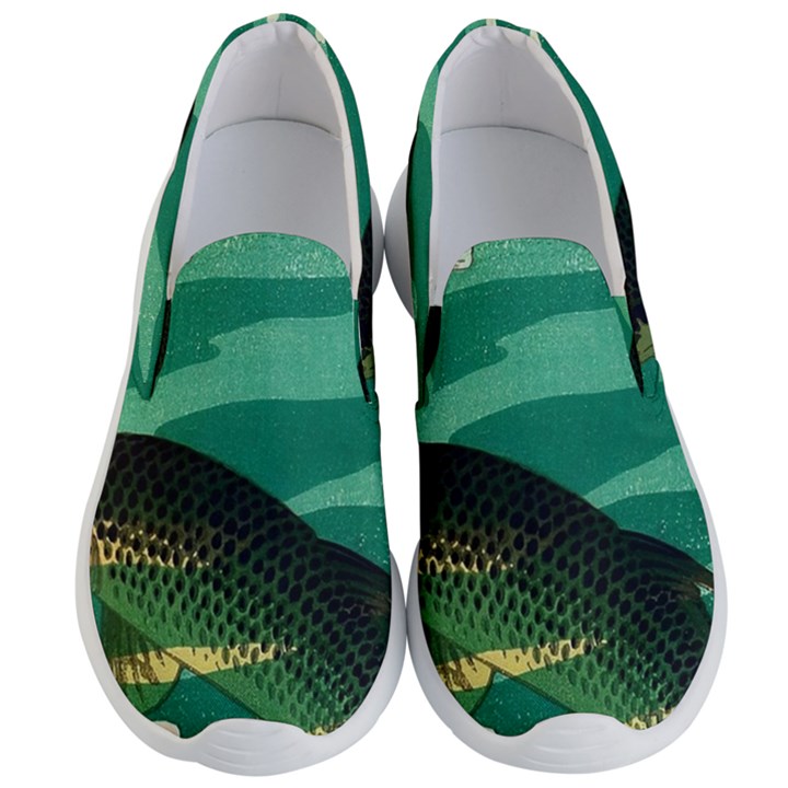 Japanese Koi Fish Men s Lightweight Slip Ons