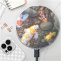 Koi Fish Clown Pool Stone Wireless Fast Charger(White) View1