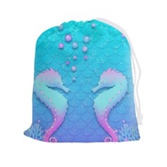 Seahorse Drawstring Pouch (2xl)