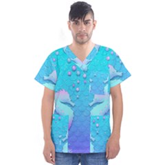 Seahorse Men s V-neck Scrub Top