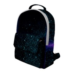 Abstract Effect Gold Led Light Pink Purple Red Flap Pocket Backpack (large) by Cemarart