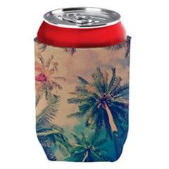 Palm Trees Beauty Nature Clouds Summer Can Holder by Cemarart