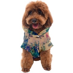 Palm Trees Beauty Nature Clouds Summer Dog Coat by Cemarart