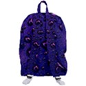 Purple Waterdrops Water Drops Travelers  Backpack View3