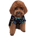 Gold Teal Snowflakes Dog T-Shirt View1