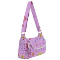 Pink Flowers Pattern Multipack Bag by Grandong