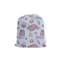 Pusheen Cat Cute Drawstring Pouch (Medium) View1