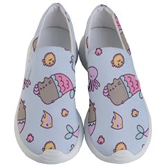 Pusheen Cat Cute Women s Lightweight Slip Ons by Grandong