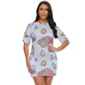 Pusheen Cat Cute Just Threw It On Dress View1