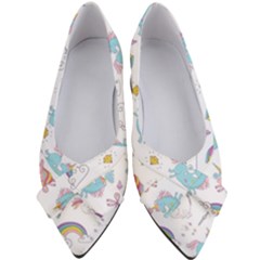 Unicorn Diamond Rainbow Shooting Star Women s Bow Heels by Grandong